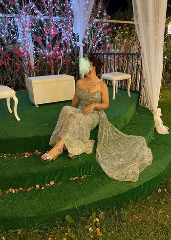 Taşlı Abiye - Görsel 2