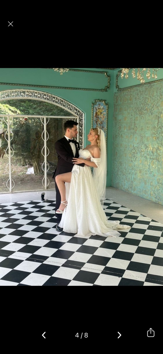 Işıltılı gelinlik - Görsel 4