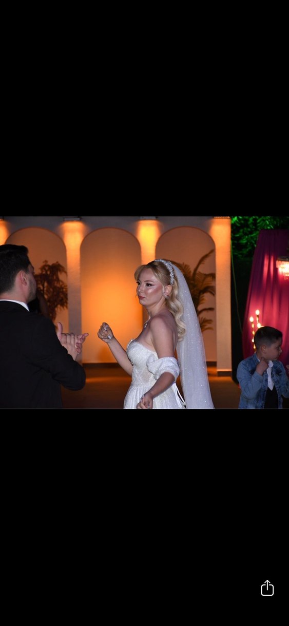 Işıltılı gelinlik - Görsel 2