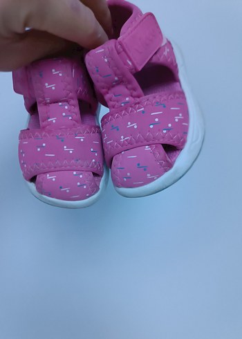 Pembe Cırt Cırtlı Kız Çocuk Terlik - Görsel 2