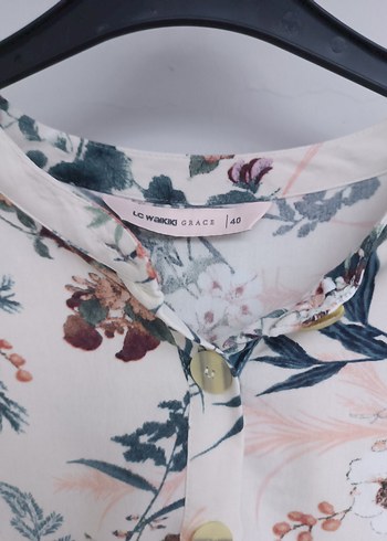 Çiçek Desenli Bohem Uzun Kollu Tunik - Görsel 2