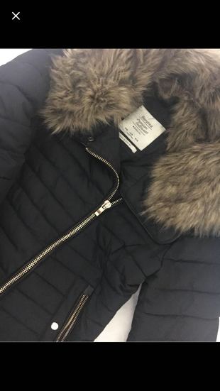 Bershka Kürklü şişme mont