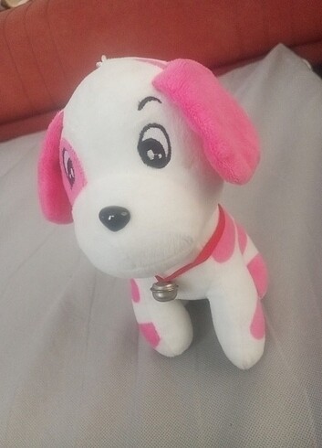 Beden Peluş Pembe Bebekli Köpek