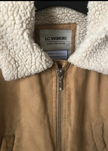 LC Waikiki Kahverengi Süet Erkek Çocuk Kaban