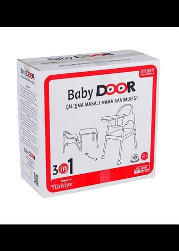 BabyDOOR 3'ü 1 Arada Mama Sandalyesi