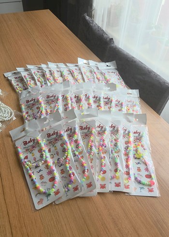 Renkli Boncuklu Çocuk Takıları - Görsel 3