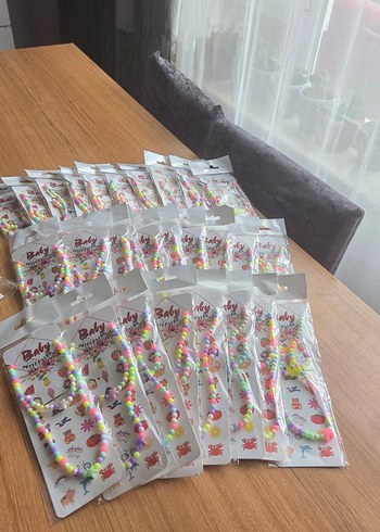 Renkli Boncuklu Çocuk Takıları - Görsel 2