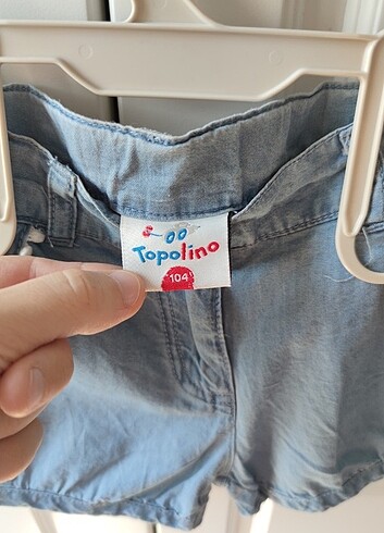 4 Yaş Beden Kız çocuk kot şort