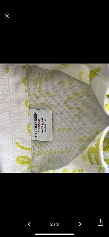 U.S Polo Assn. U.s. polo assn kız çocuk elbise