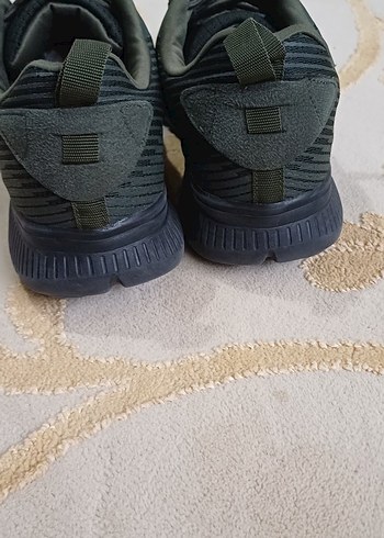 Gri Erkek Spor Ayakkabı Bağcıklı Rahat - Görsel 6