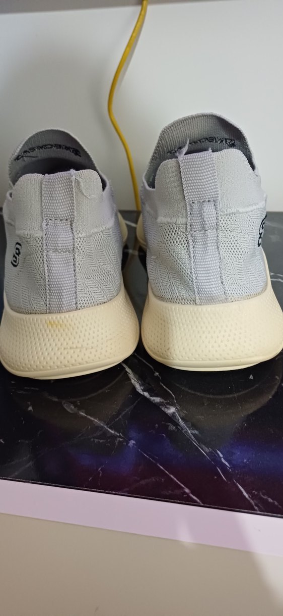 Skechers Erkek Beyaz Gri Spor Ayakkabı - Görsel 3