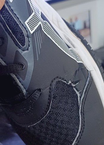 Siyah Erkek Spor ve Günlük Koşu Ayakkabısı - Görsel 8