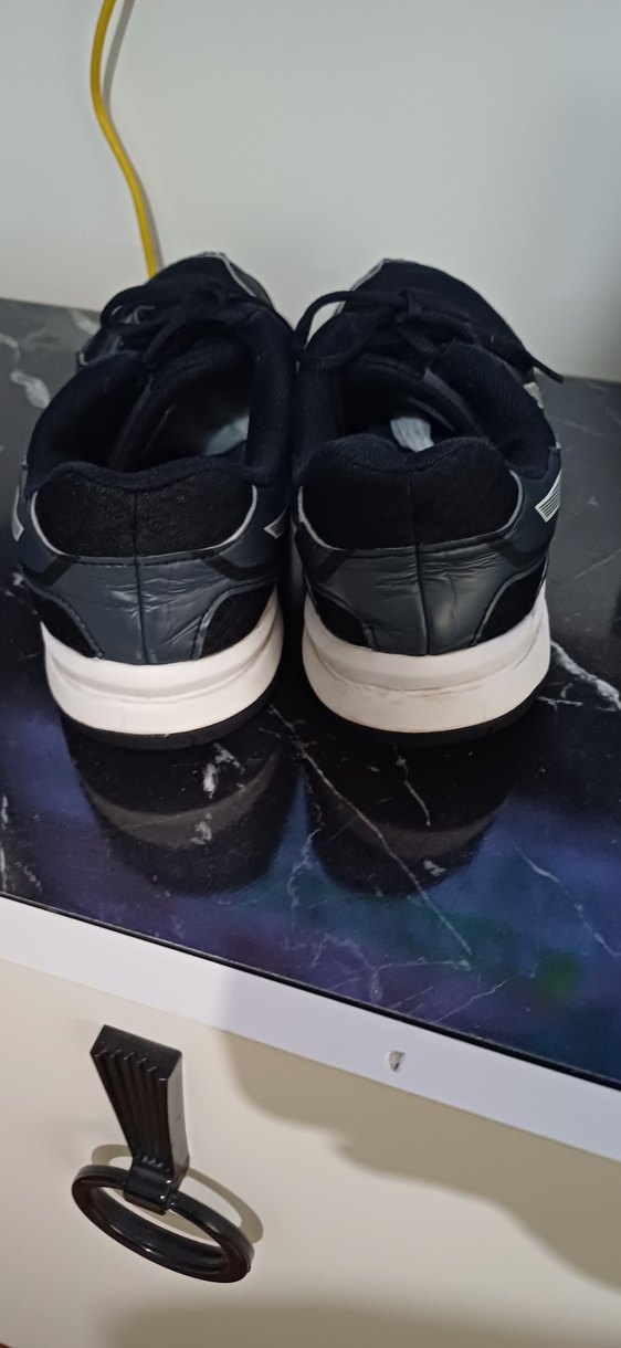 Siyah Erkek Spor ve Günlük Koşu Ayakkabısı - Görsel 5