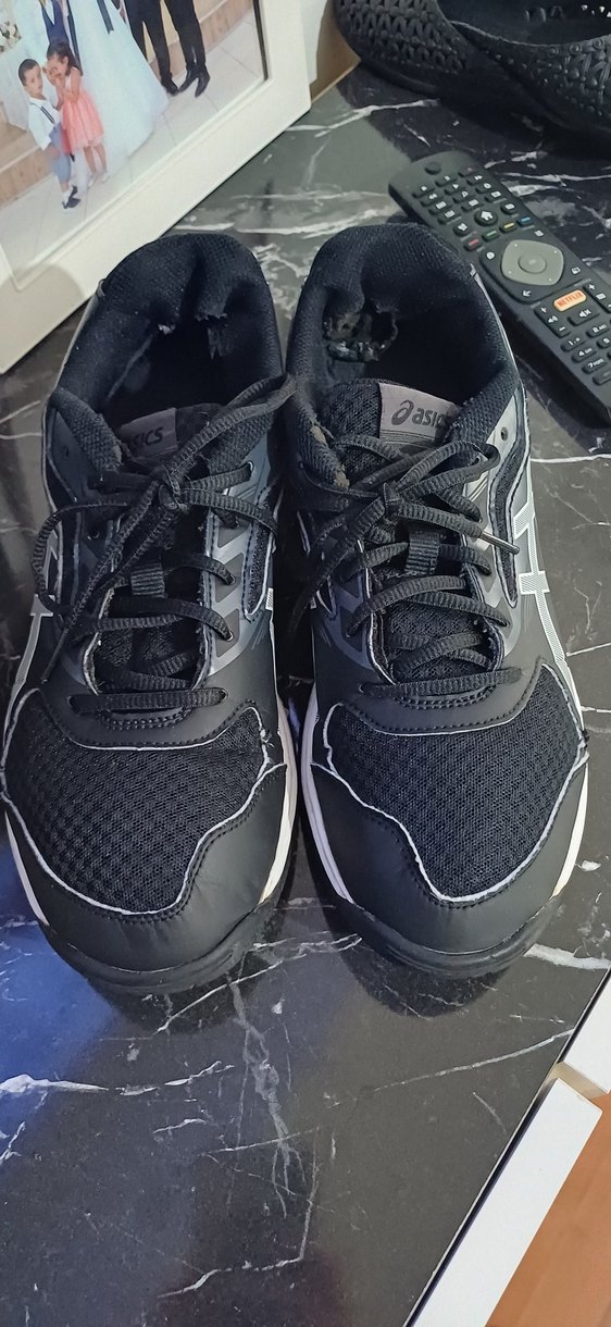 Siyah Erkek Spor ve Günlük Koşu Ayakkabısı - Görsel 4