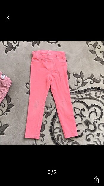 6 Yaş Beden pembe Renk H&M çocuk pantolon