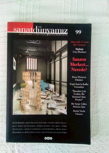 Sanat Dünyamız Dergisi Sayı 99