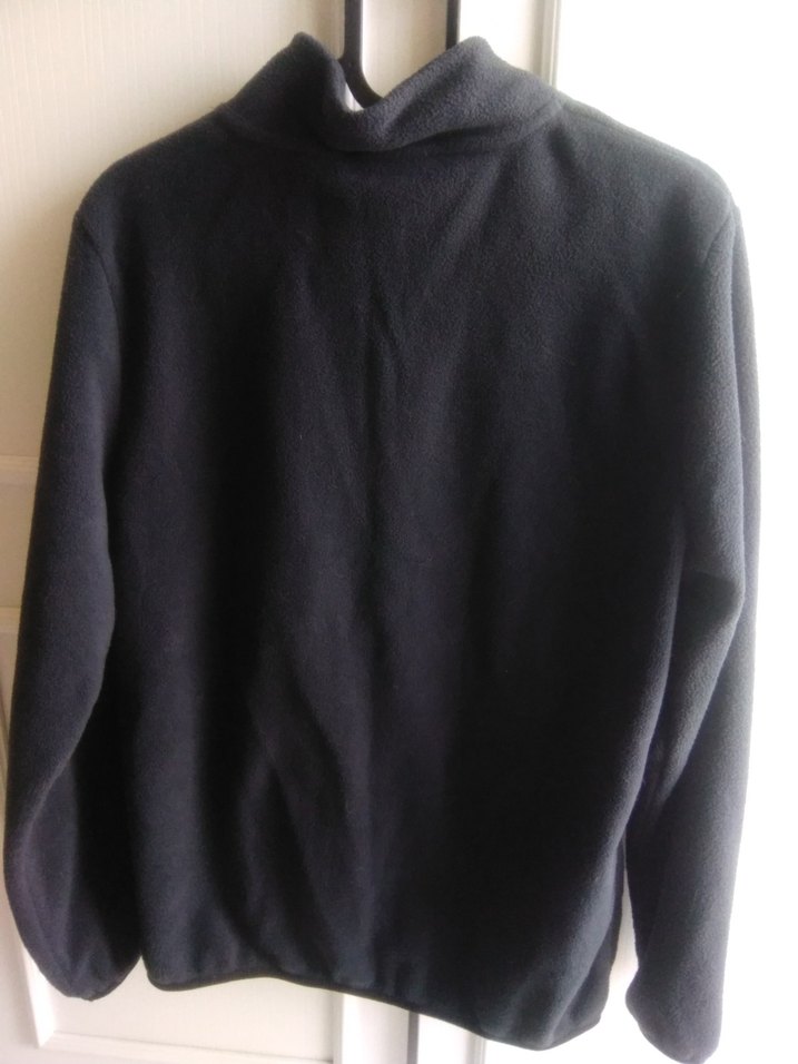 Antrasit Renk Fermuarlı Yüksek Yakalı Sweatshirt - Görsel 2