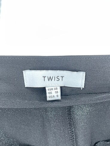 38 Beden çeşitli Renk Twist Kumaş Pantolon %70 İndirimli.