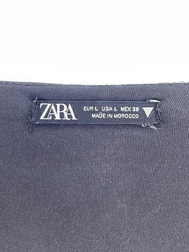 l Beden siyah Renk Zara Kısa Elbise %70 İndirimli.