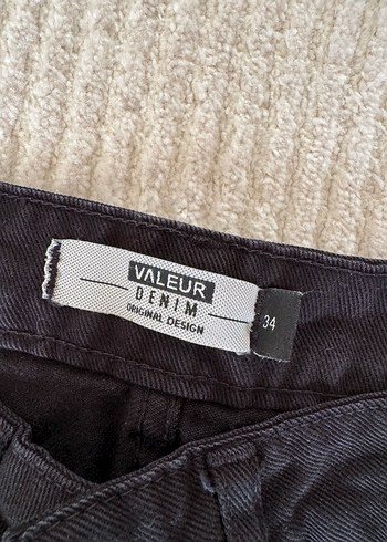 Siyah Mom Jean - Görsel 2