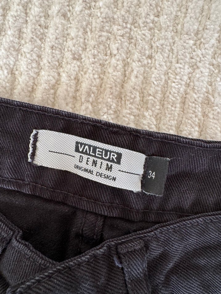 Siyah Mom Jean - Görsel 2