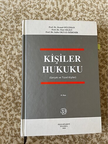 Kişiler Hukuku-Oğuzman Seliçi