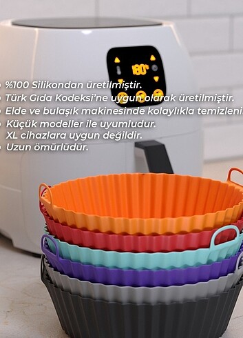 Airfryer slikon kalıbı