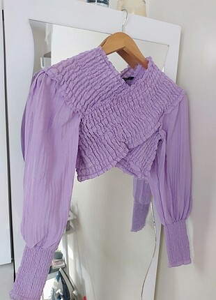 36 beden lila bluz