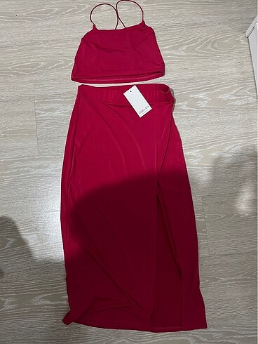Crop etek takım