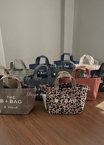 B Bag Askılı Kanvas Çanta