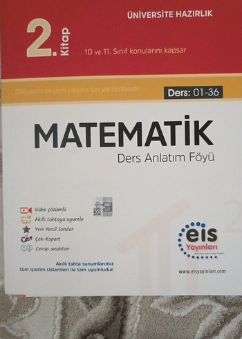 Matematik Ders Anlatım Föyü 2. Kitap