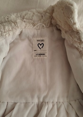 Bej Peluş  Ceket - Görsel 2