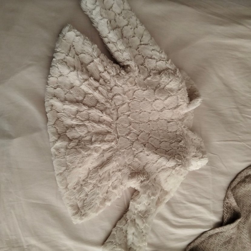 Bej Peluş  Ceket - Görsel 4