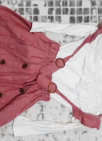 Salopet elbise - Görsel 3