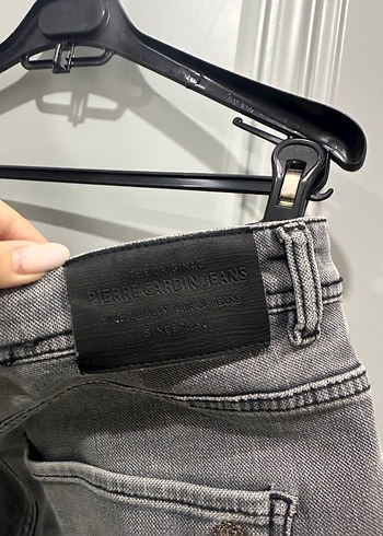 Gri Regular Fit Erkek Kot Pantolon - Görsel 5