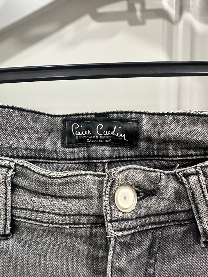 Gri Regular Fit Erkek Kot Pantolon - Görsel 2