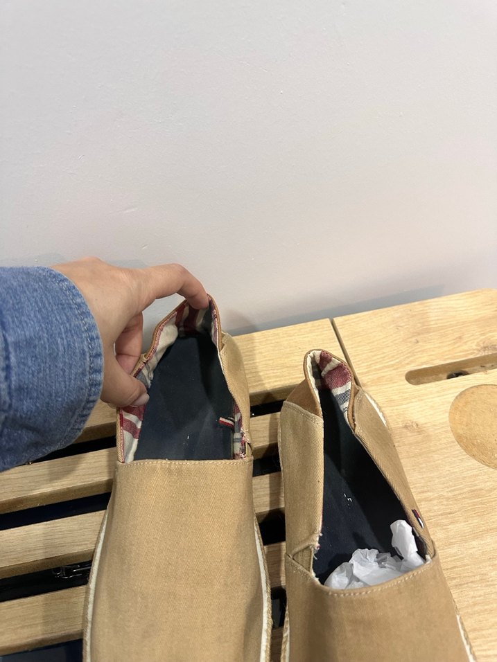 Bej Süet Kadın Espadril Düz Taban - Görsel 4