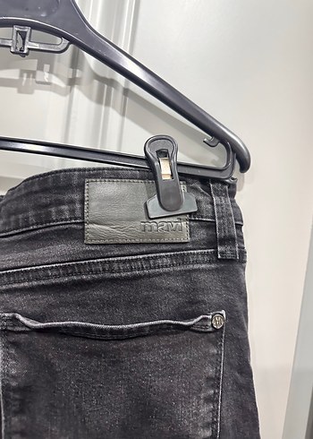 Siyah Bol Kesim Erkek Kot Pantolon - Görsel 4