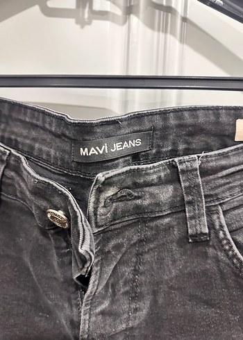 Siyah Bol Kesim Erkek Kot Pantolon - Görsel 2