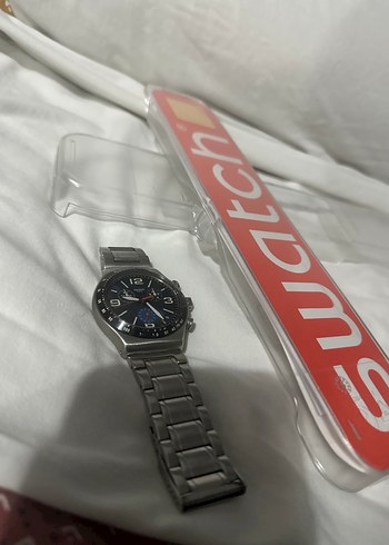 Gri Çelik Kordonlu Erkek Saat
