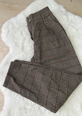 Dilvin ekoseli pantolon - Görsel 2