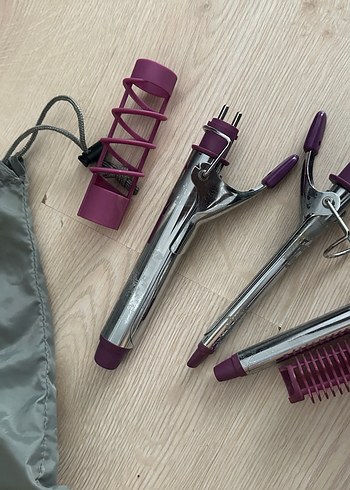 Mor ve Gri Saç Şekillendirici Seti - Görsel 7