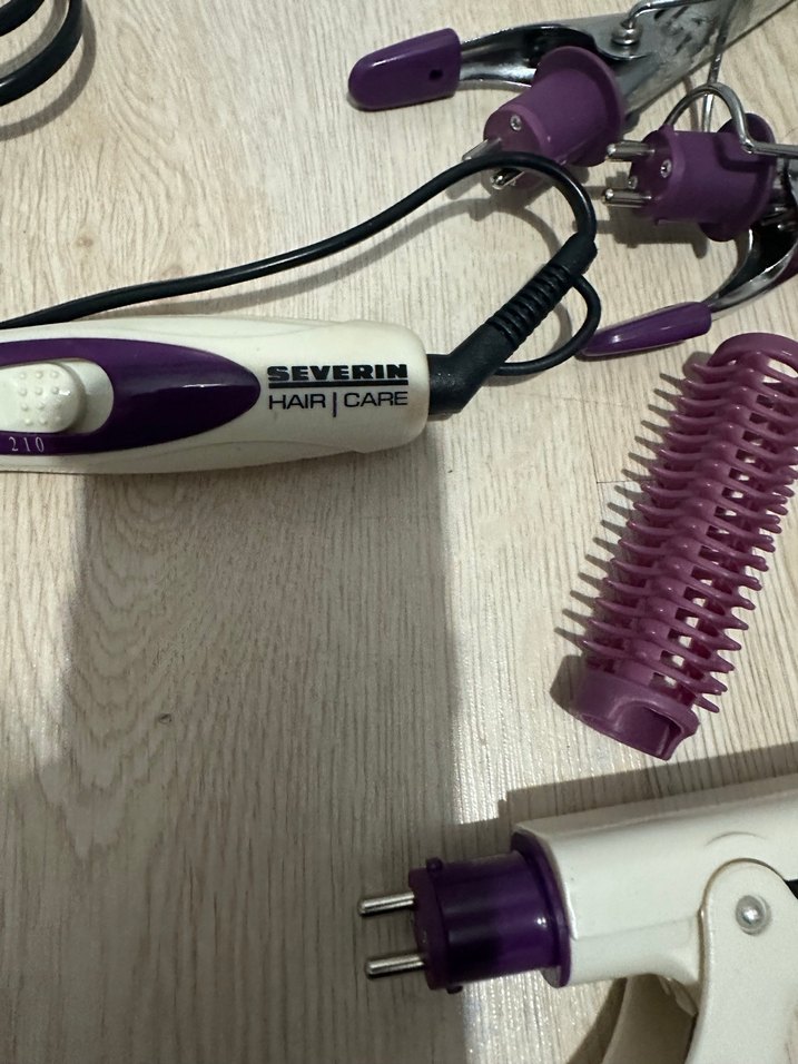 Mor ve Gri Saç Şekillendirici Seti - Görsel 3