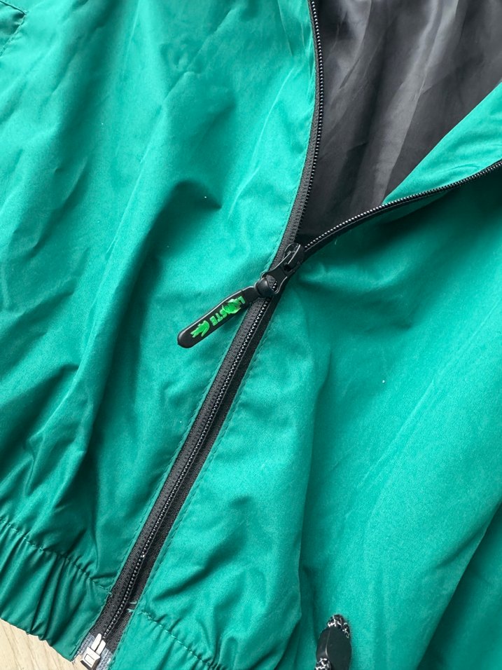 Erkek Yeşil Fermuarlı Streetwear Yağmurluk - Görsel 5