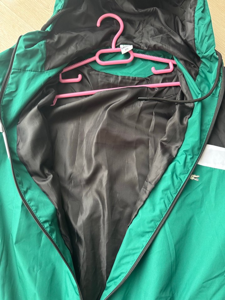 Erkek Yeşil Fermuarlı Streetwear Yağmurluk - Görsel 4