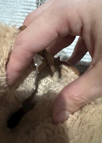 Kız Çocuk Kahverengi Süet Tüylü Bot - Görsel 5