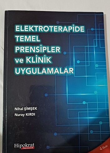 elektroterapide temel prensipler ve klinik uygulamalar