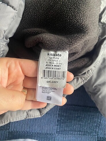 24-36 Ay Beden Kitikate çocuk mont