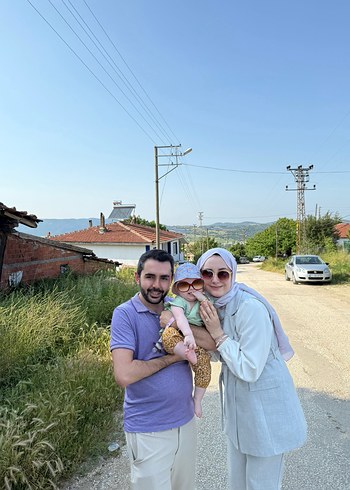 Diğer Gri Kemerli Uzun Kadın Takım Elbise