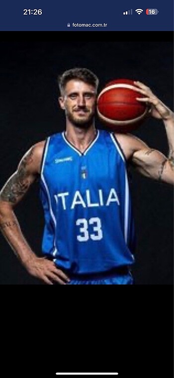 Diğer İtalya Milli Basketbol Forması (Fib)